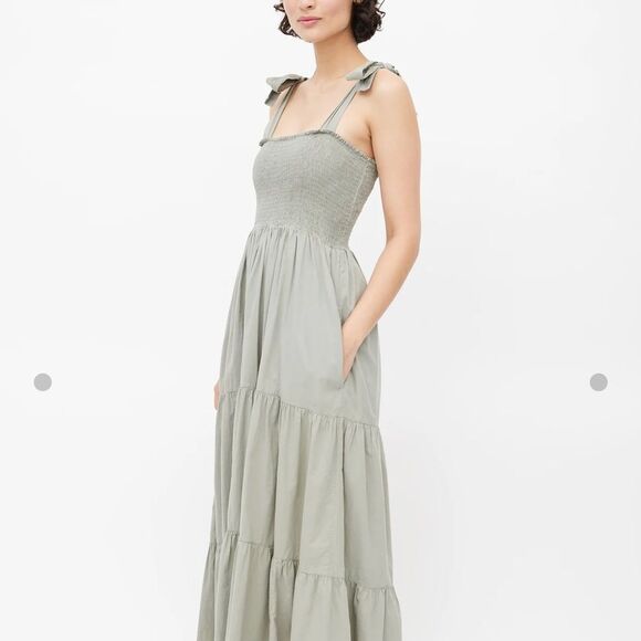 XIRENA Lorraine Dress in sand olive size medium - Picture 2 of 5